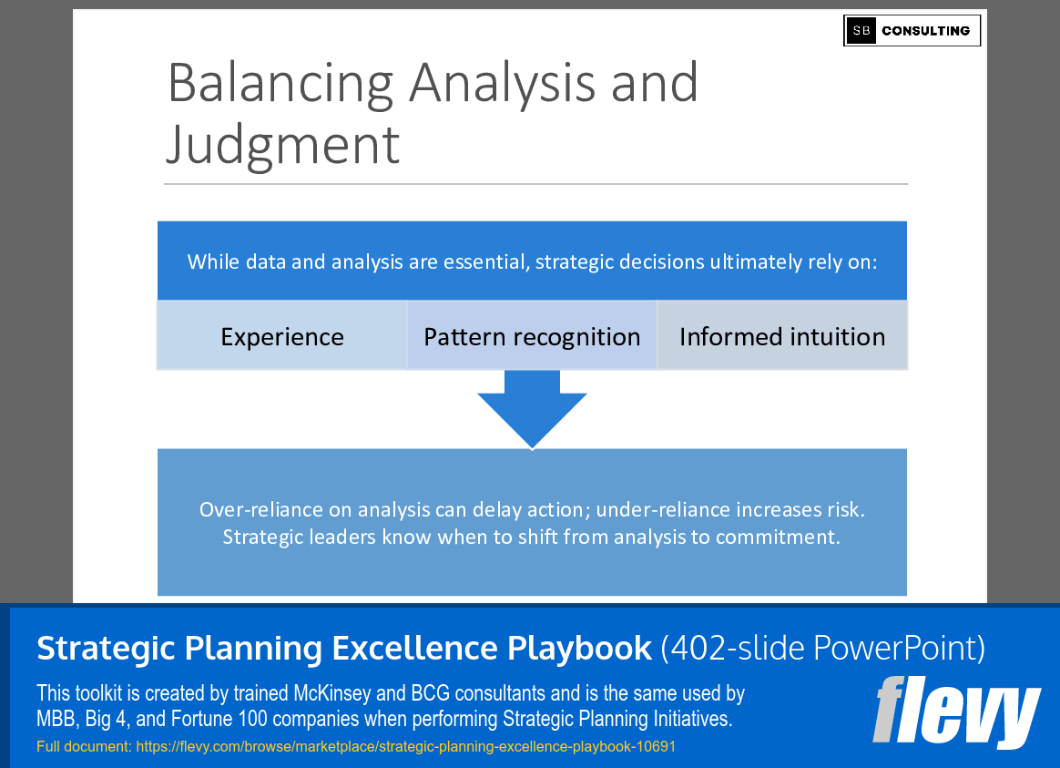 Strategic Planning Excellence Playbook (402-slide PPT PowerPoint presentation slide deck (PPTX)) Preview Image