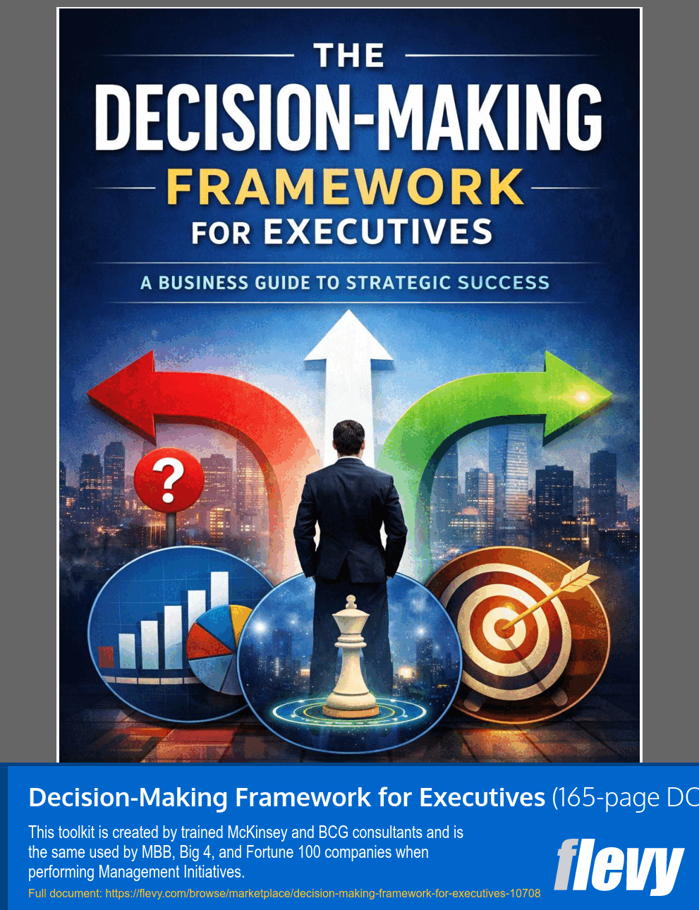 Decision-Making Framework for Executives (165-page Word document) Preview Image