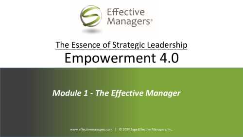 Empowerment 4.0: Clear Decisions, Strong Action (Document Bundle)