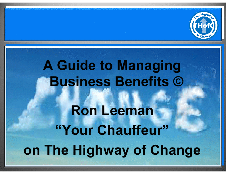 A Guide to Managing Business Benefits