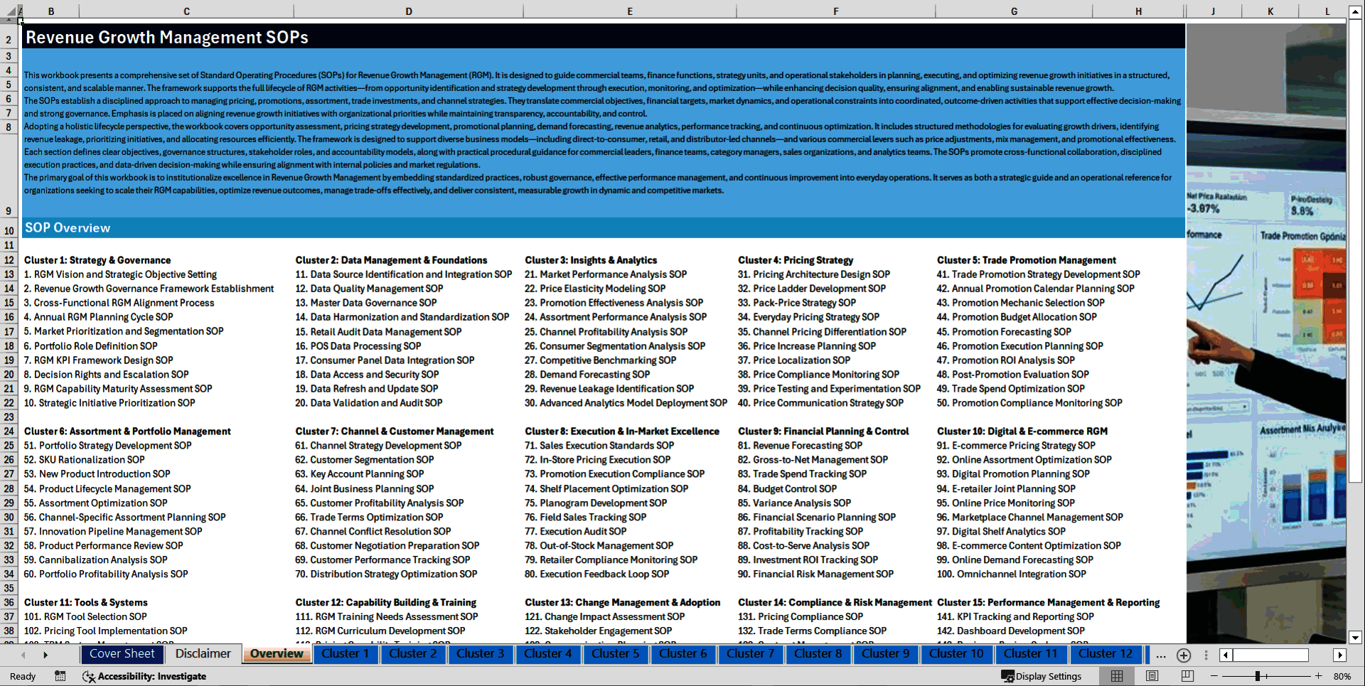 100+ Revenue Growth Management SOPs (Excel template (XLSX)) Preview Image