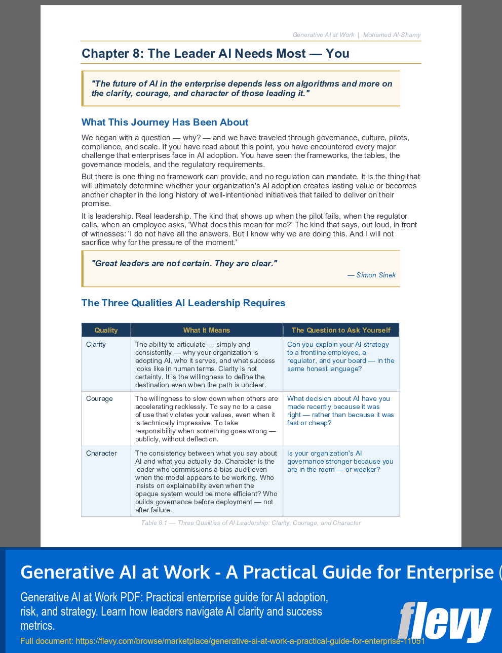 Generative AI at Work - A Practical Guide for Enterprise (28-page PDF document) Preview Image