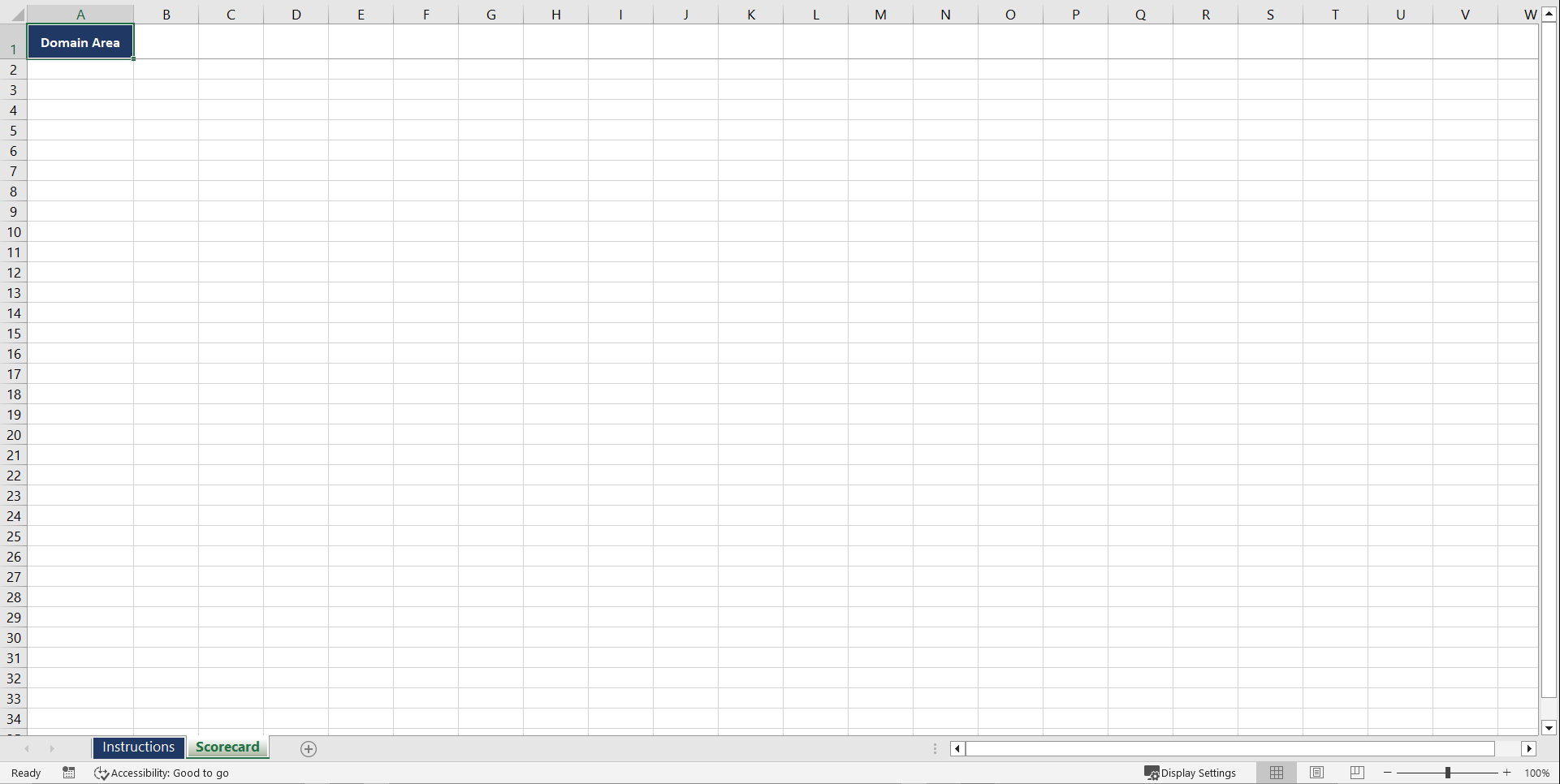 Agile at Scale SAFe Implementation Playbook (Excel template (XLSX)) Preview Image