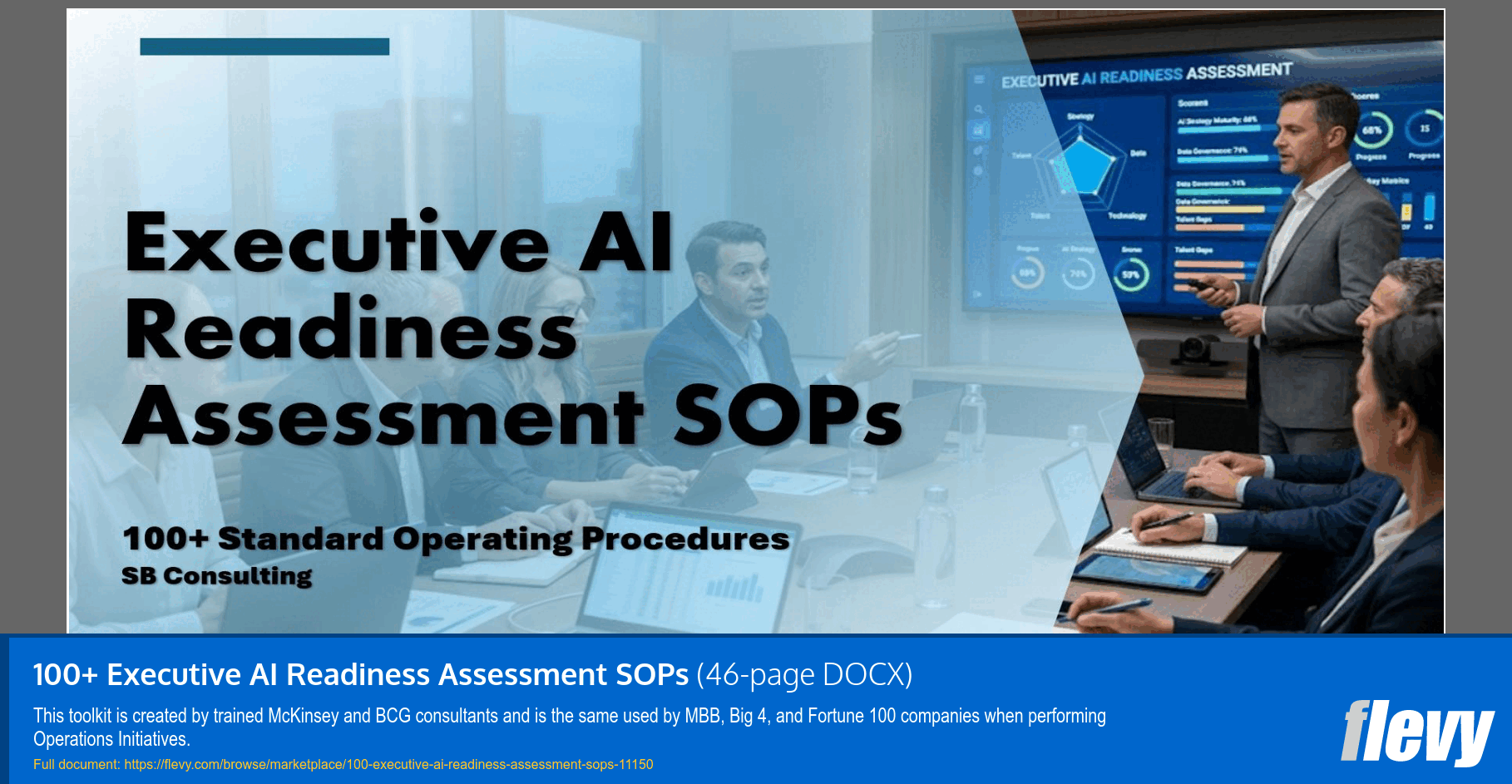 100+ Executive AI Readiness Assessment SOPs (46-page Word document) Preview Image