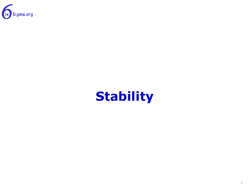 This is a partial preview of 032_Process Stability and Control (57-slide PowerPoint presentation (PPTX)). Full document is 57 slides. 