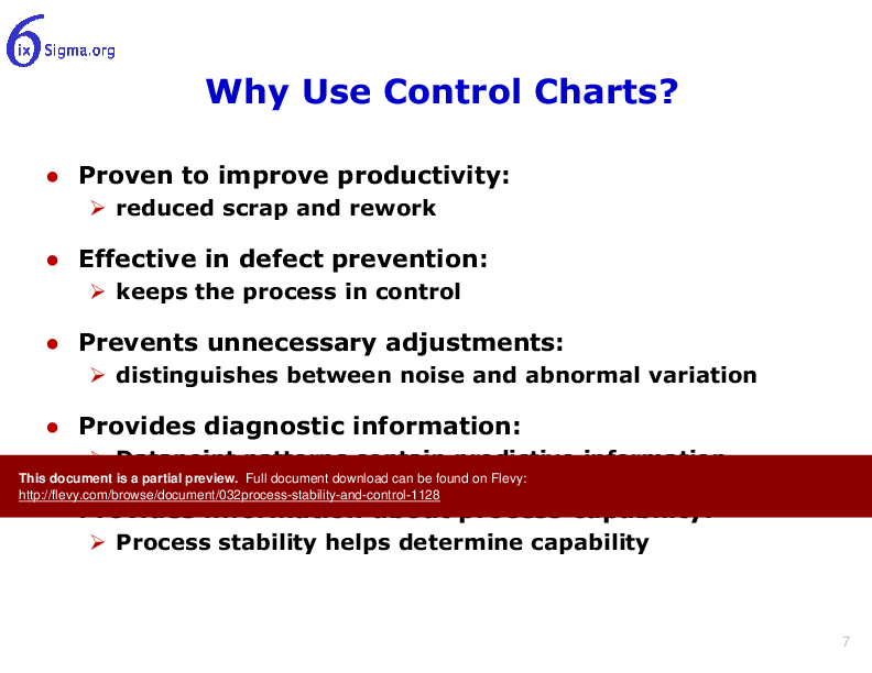 032_Process Stability and Control (57-slide PPT PowerPoint presentation (PPTX)) Preview Image