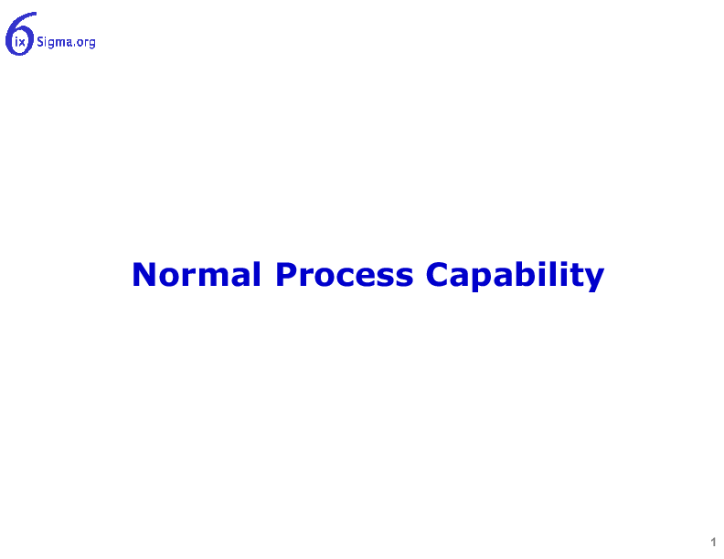 033_Process Capability (39-slide PPT PowerPoint presentation (PPTX)) Preview Image