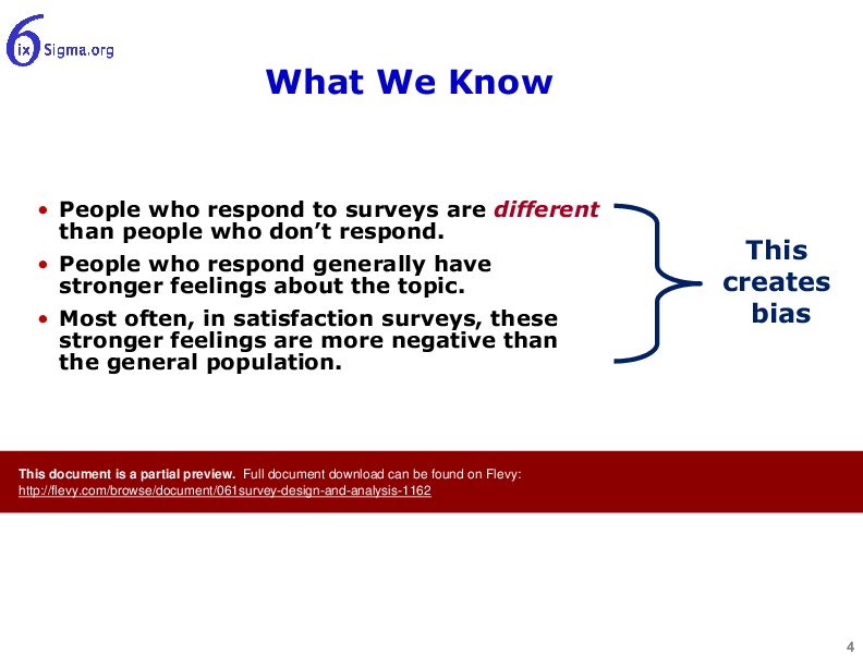 061_Survey Design and Analysis (41-slide PPT PowerPoint presentation (PPTX)) Preview Image