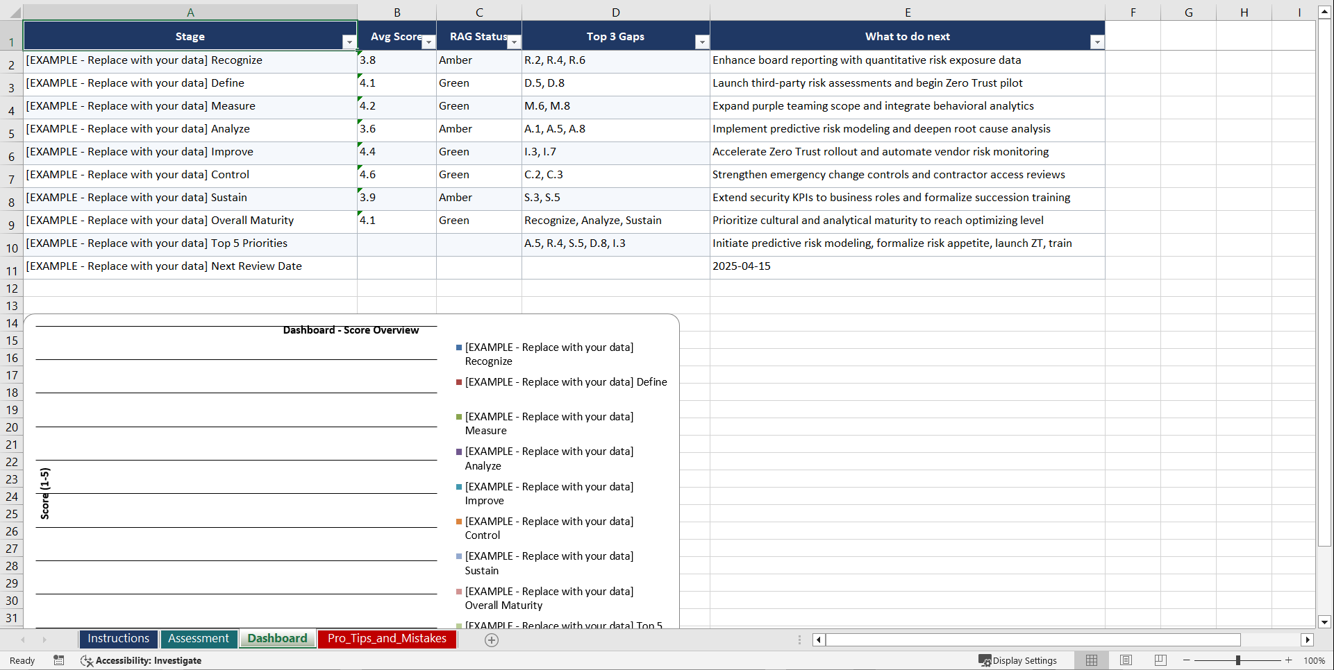 Mastering Cyber Strategy for Future-Proof Business Playbook (Excel template (XLSX)) Preview Image