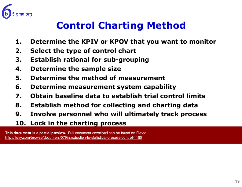 079_Introduction to Statistical Process Control (25-slide PPT PowerPoint presentation (PPTX)) Preview Image