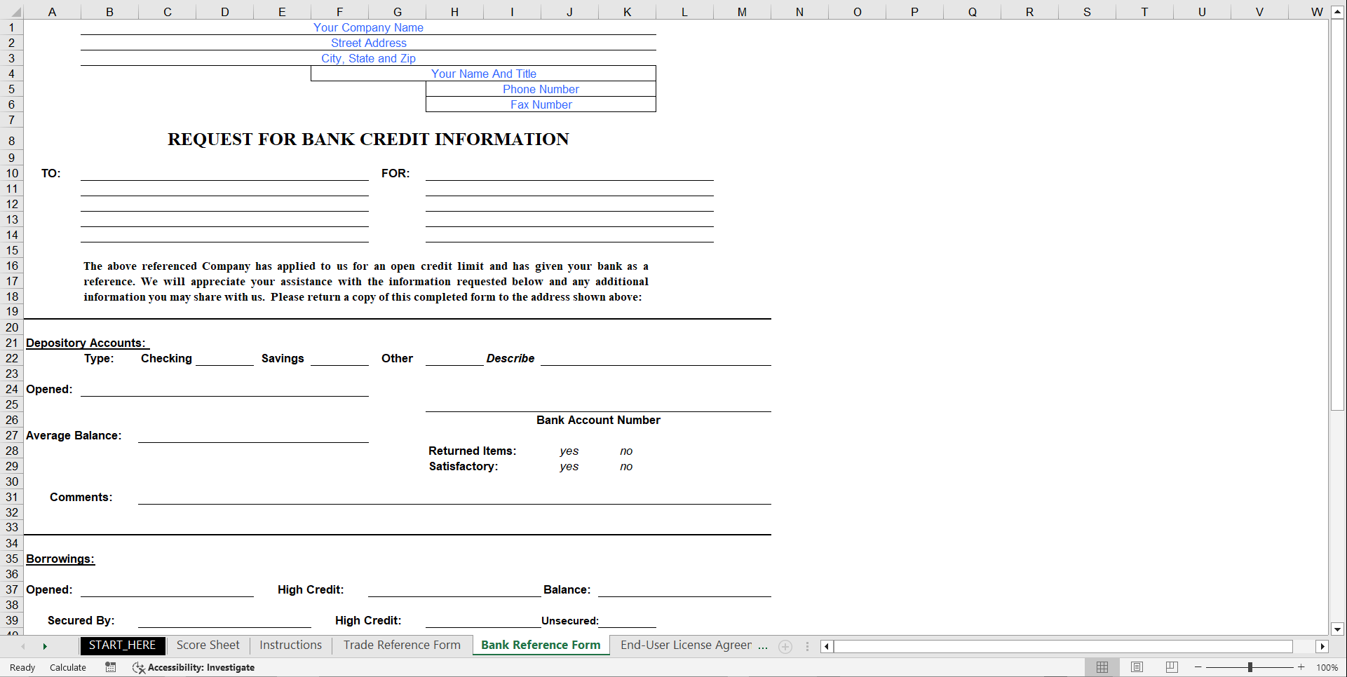 Trade Credit Risk Model | FTASM Pro (Excel template (XLSX)) Preview Image