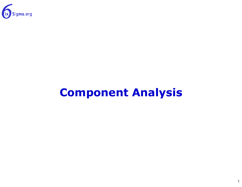 087_Component Analysis (27-slide PPT PowerPoint presentation (PPTX)) Preview Image