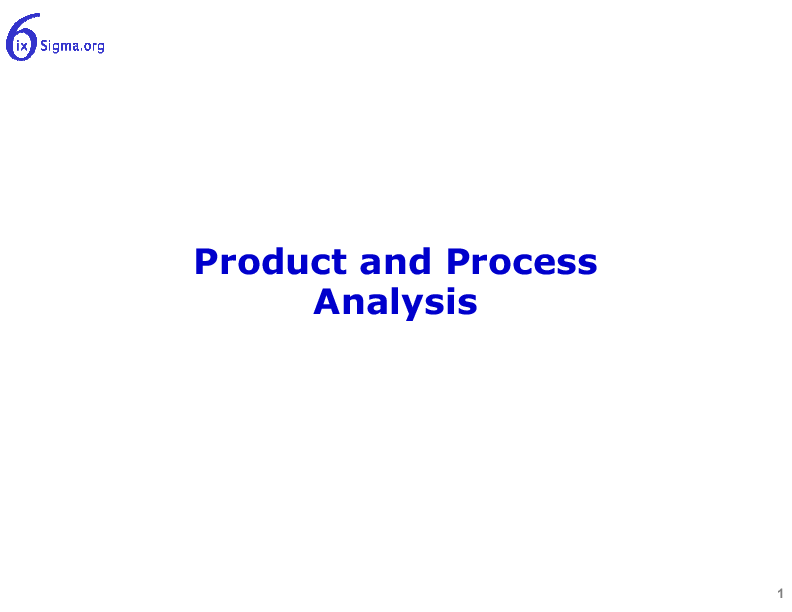 088_Product and Process Analysis (16-slide PPT PowerPoint presentation (PPTX)) Preview Image