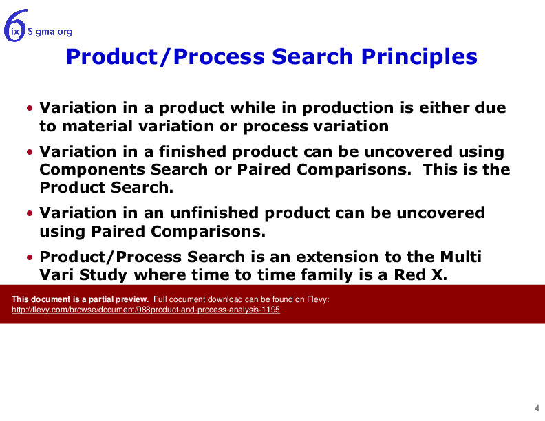 This is a partial preview of 088_Product and Process Analysis (16-slide PowerPoint presentation (PPTX)). Full document is 16 slides. 