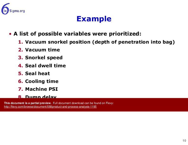 This is a partial preview of 088_Product and Process Analysis (16-slide PowerPoint presentation (PPTX)). Full document is 16 slides. 