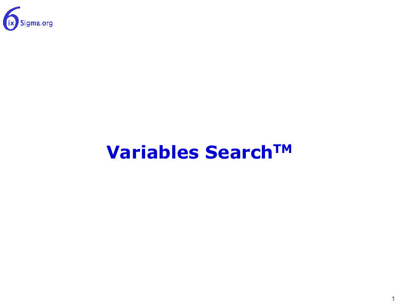 090_Variables Search (29-slide PPT PowerPoint presentation (PPTX)) Preview Image
