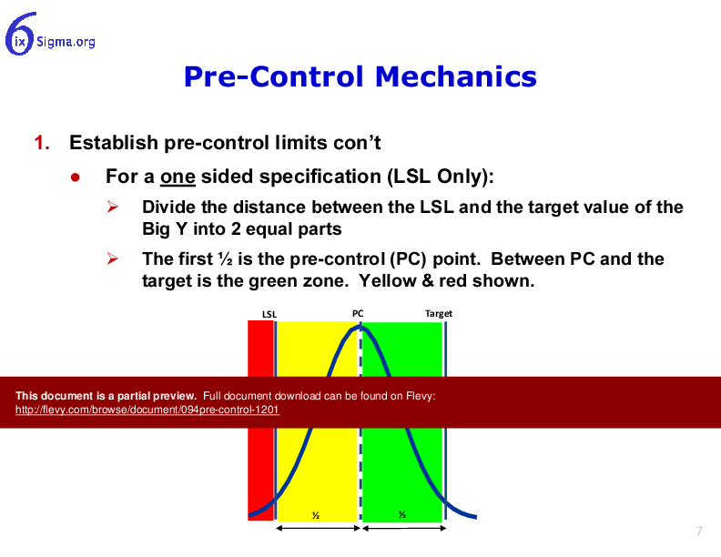 094_Pre-Control (17-slide PPT PowerPoint presentation (PPTX)) Preview Image