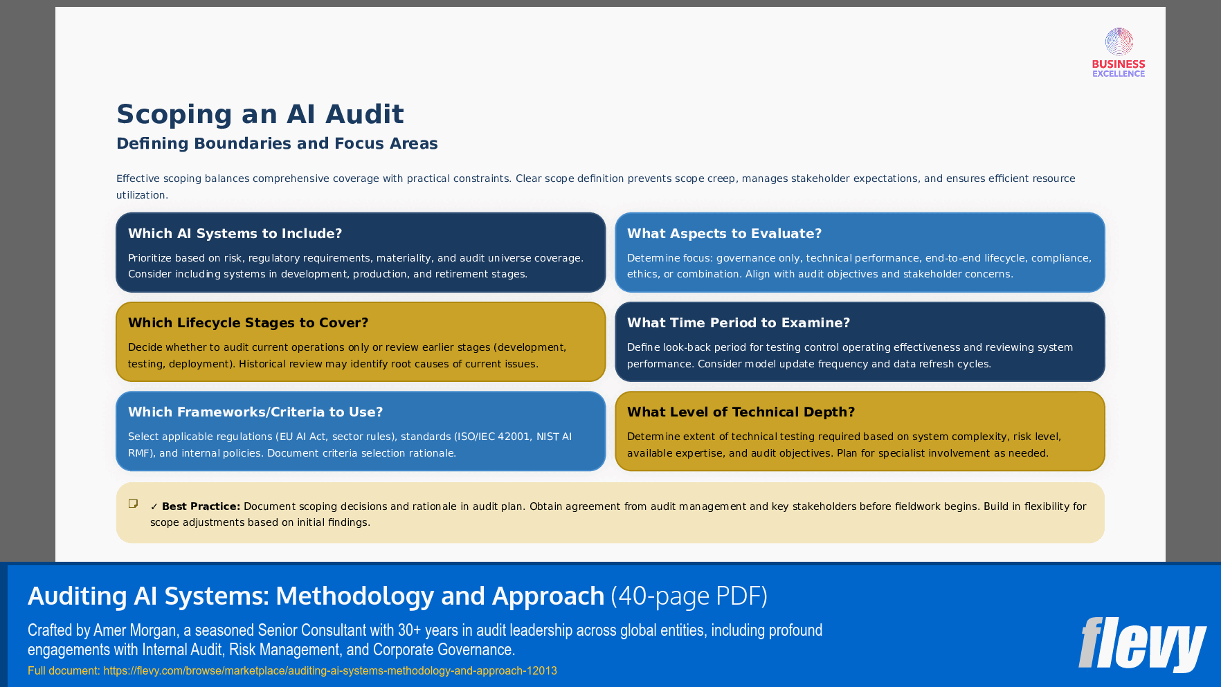 Auditing AI Systems: Methodology and Approach (40-page PDF document) Preview Image
