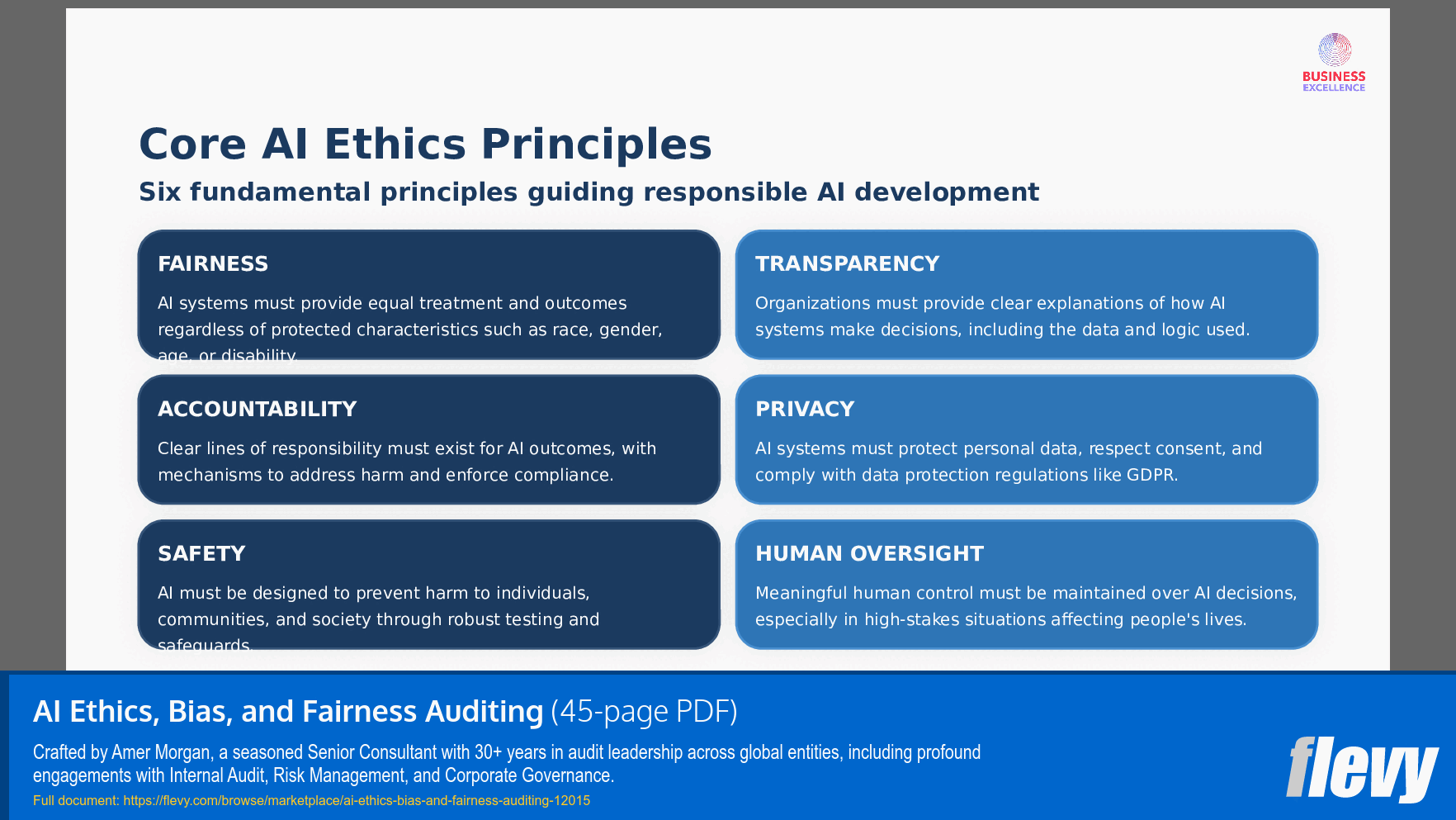 AI Ethics, Bias, and Fairness Auditing (45-page PDF document) Preview Image