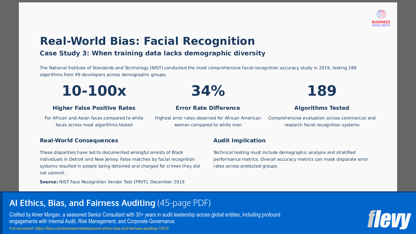 AI Ethics, Bias, and Fairness Auditing (45-page PDF document) Preview Image