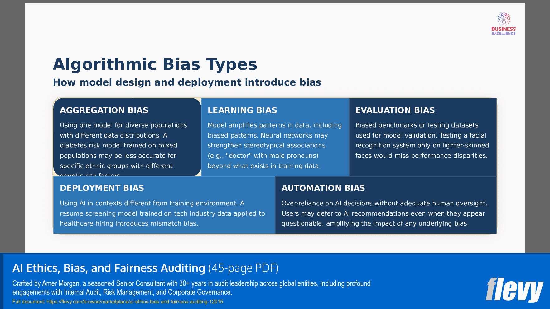 AI Ethics, Bias, and Fairness Auditing (45-page PDF document) Preview Image