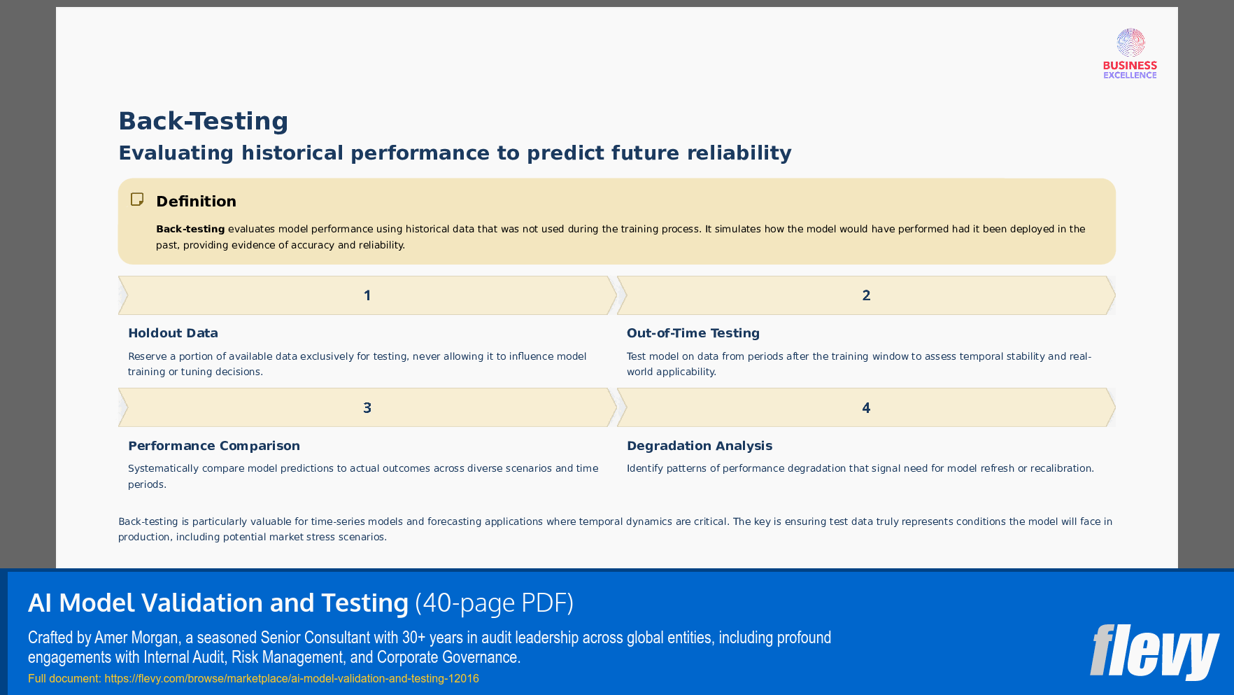 AI Model Validation and Testing (40-page PDF document) Preview Image