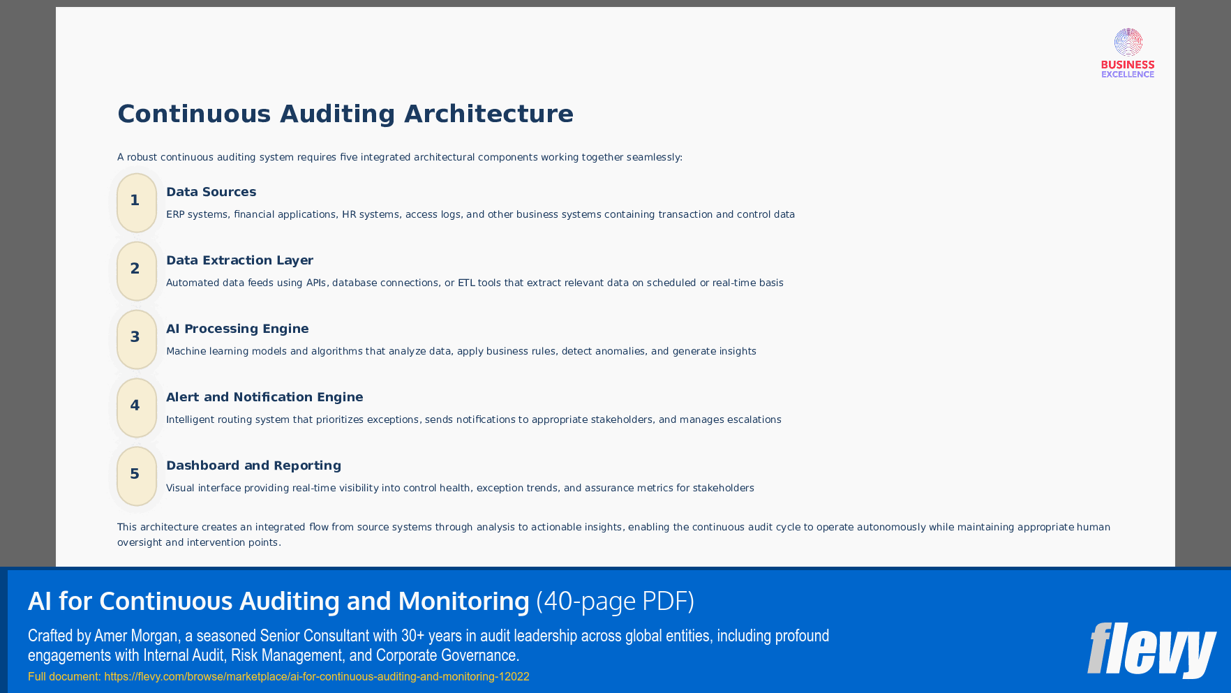 AI for Continuous Auditing and Monitoring (40-page PDF document) Preview Image