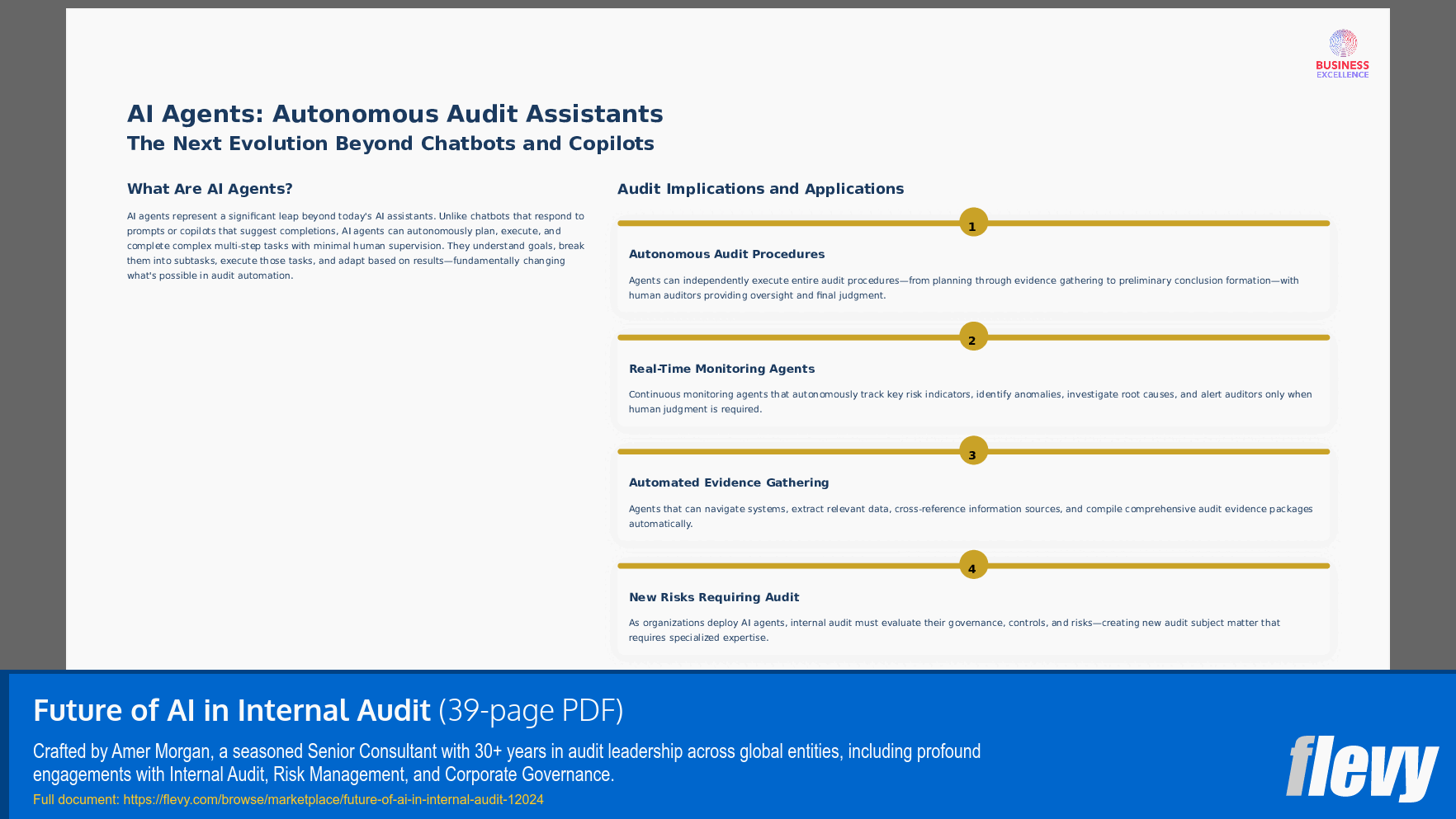 Future of AI in Internal Audit (39-page PDF document) Preview Image