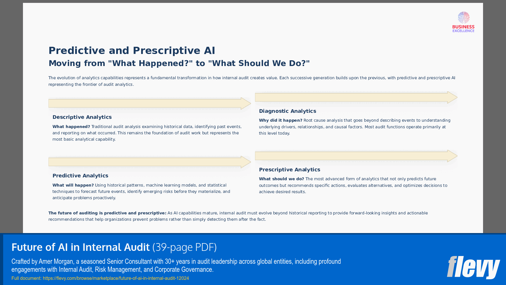 Future of AI in Internal Audit (39-page PDF document) Preview Image