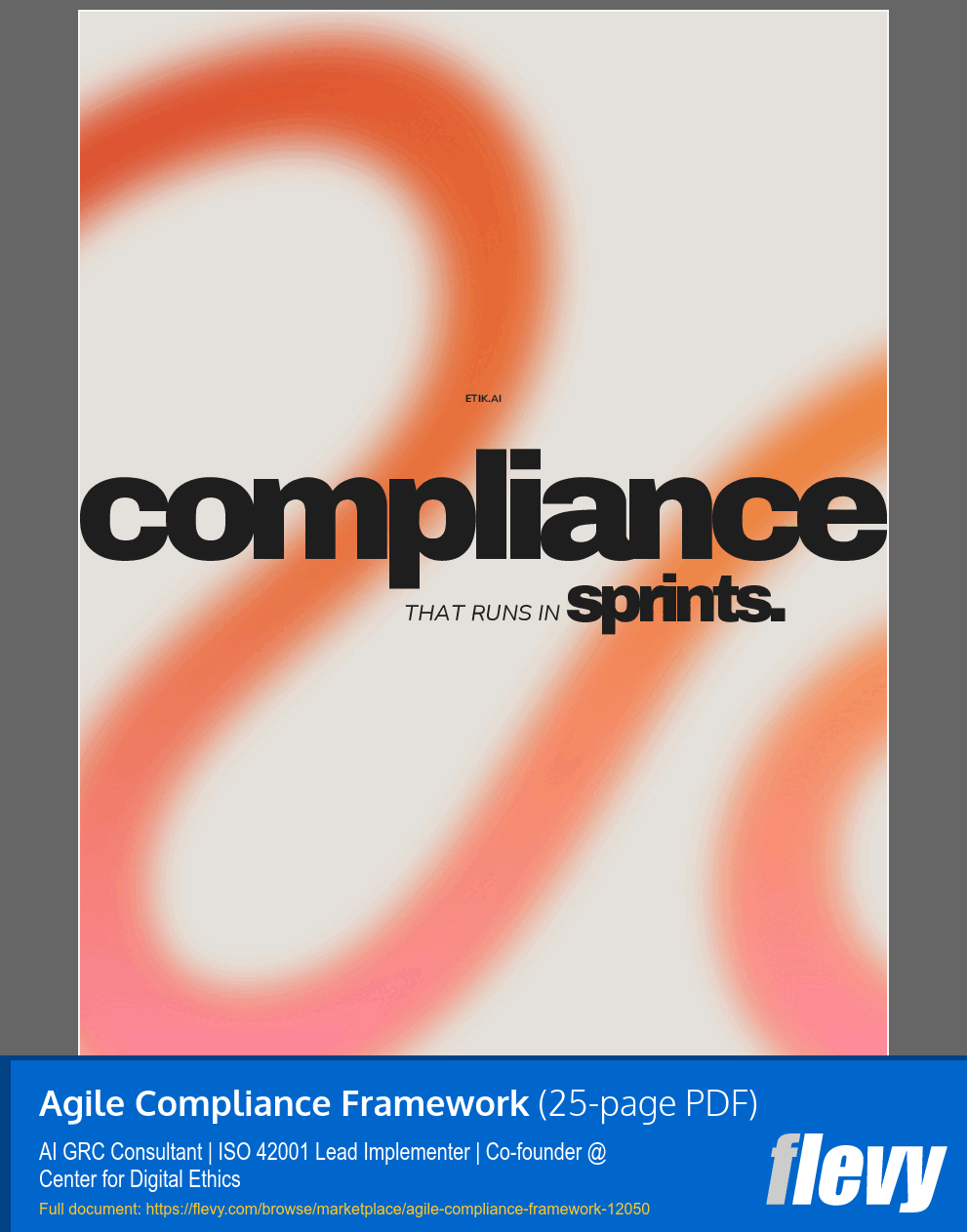 Agile Compliance Framework (25-page PDF document) Preview Image