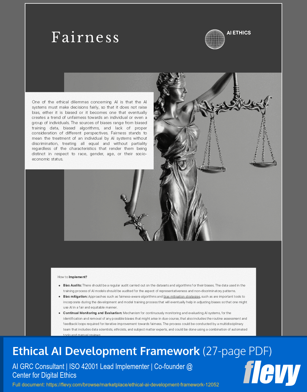 Ethical AI Development Framework (27-page PDF document) Preview Image