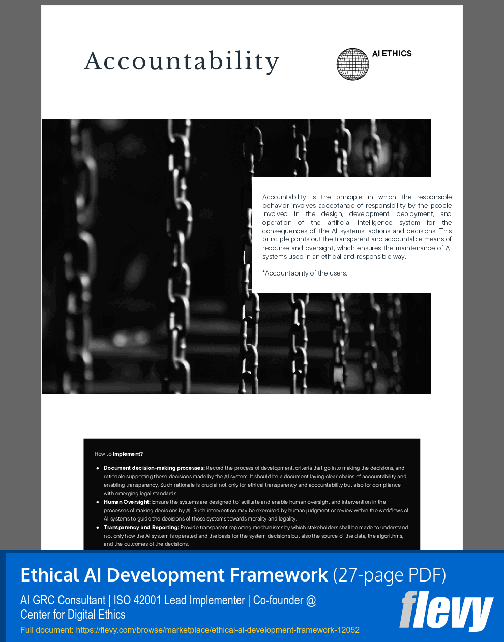 Ethical AI Development Framework (27-page PDF document) Preview Image