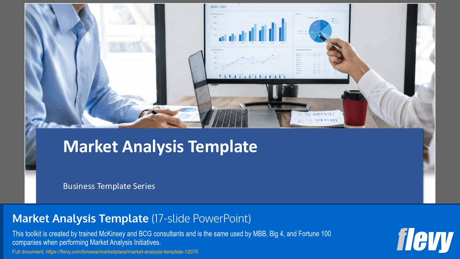 Market Analysis Template (17-slide PPT PowerPoint presentation template (PPTX)) Preview Image