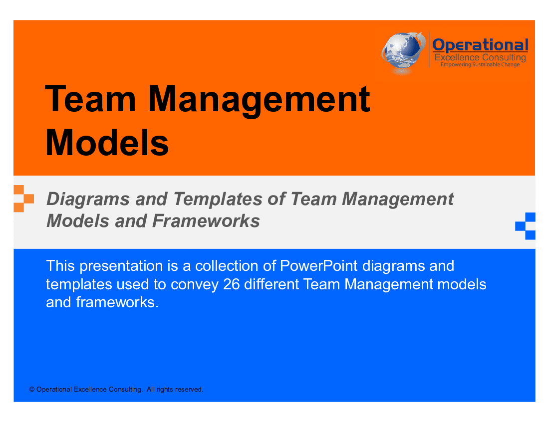 Team Management Models