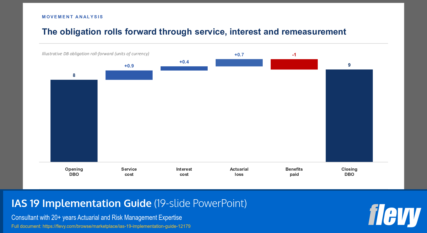 IAS 19 Implementation Guide (19-slide PPT PowerPoint presentation template (PPTX)) Preview Image
