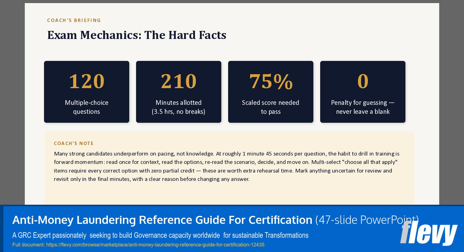 Anti-Money Laundering Reference Guide For Certification (47-slide PPT PowerPoint presentation template (PPTX)) Preview Image