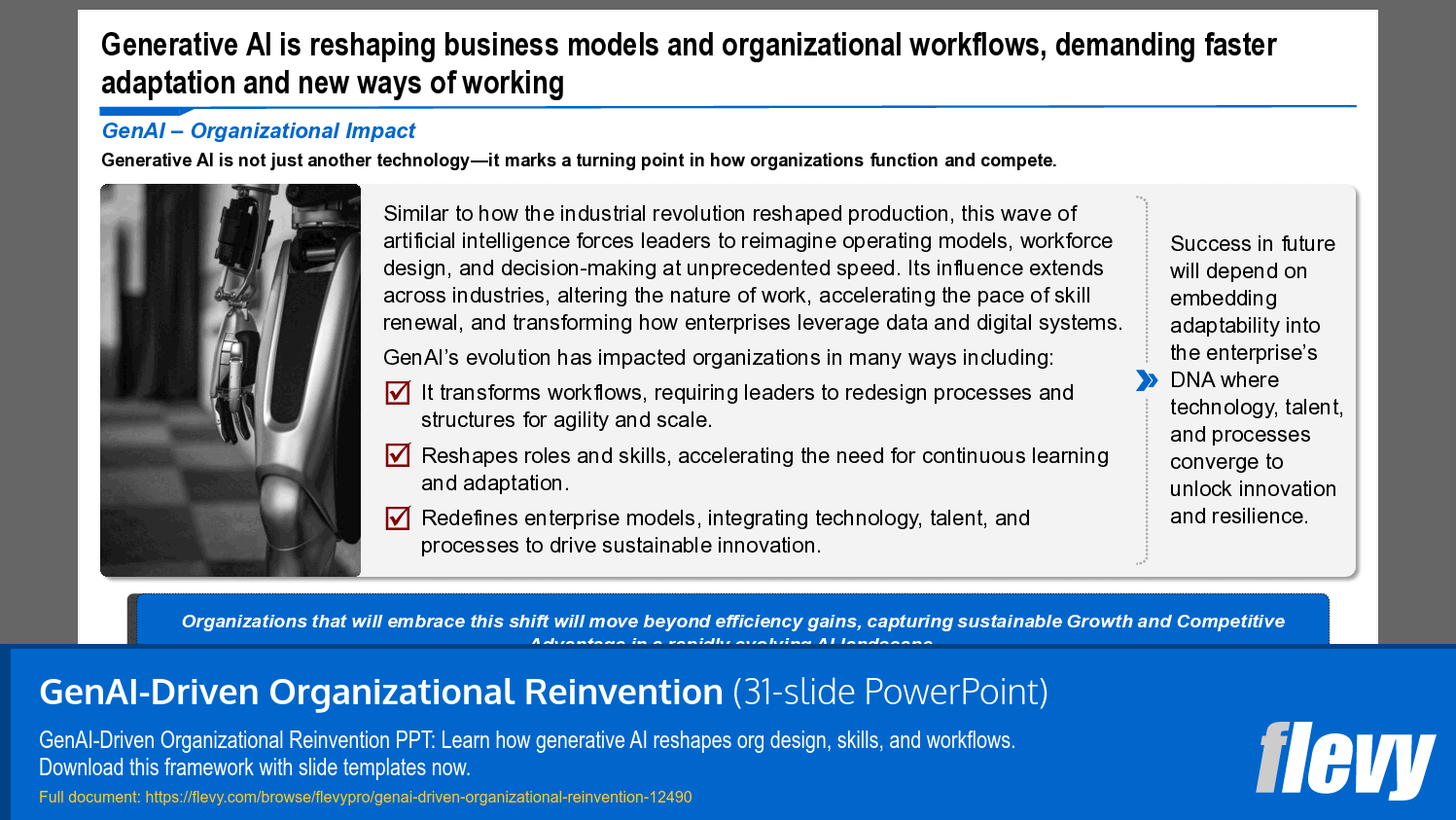 Transforming Business Models with Generative AI