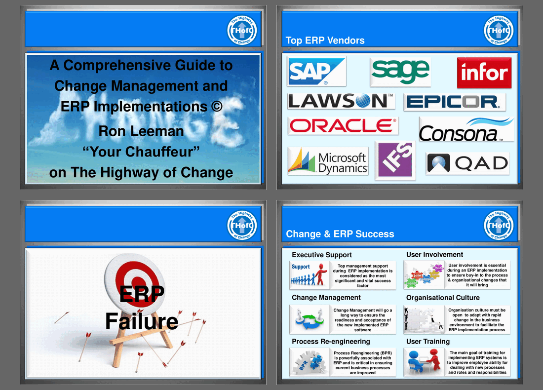 A Comprehensive Guide to Change Management & ERP Implementations (144-slide PPT PowerPoint presentation (PPT)) Preview Image