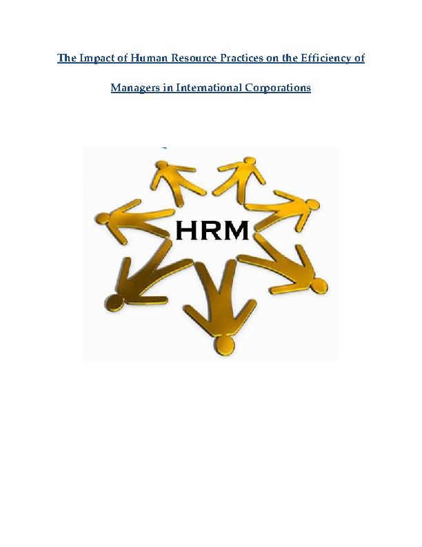 Human Resource Management - Stakeholder Analysis (44-page Word document) Preview Image