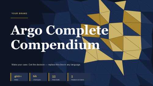 Argo Presentation System - Complete 9-Document Set (Document Bundle)