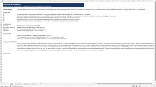 Acquisition & Valuation Pack - SBA, FCFE, 13-Week Cash (Document Bundle)
