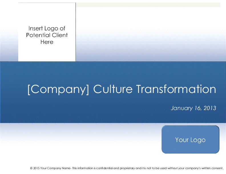Organizational Culture Transformation Approach (26-slide PowerPoint presentation (PPTX)) Preview Image
