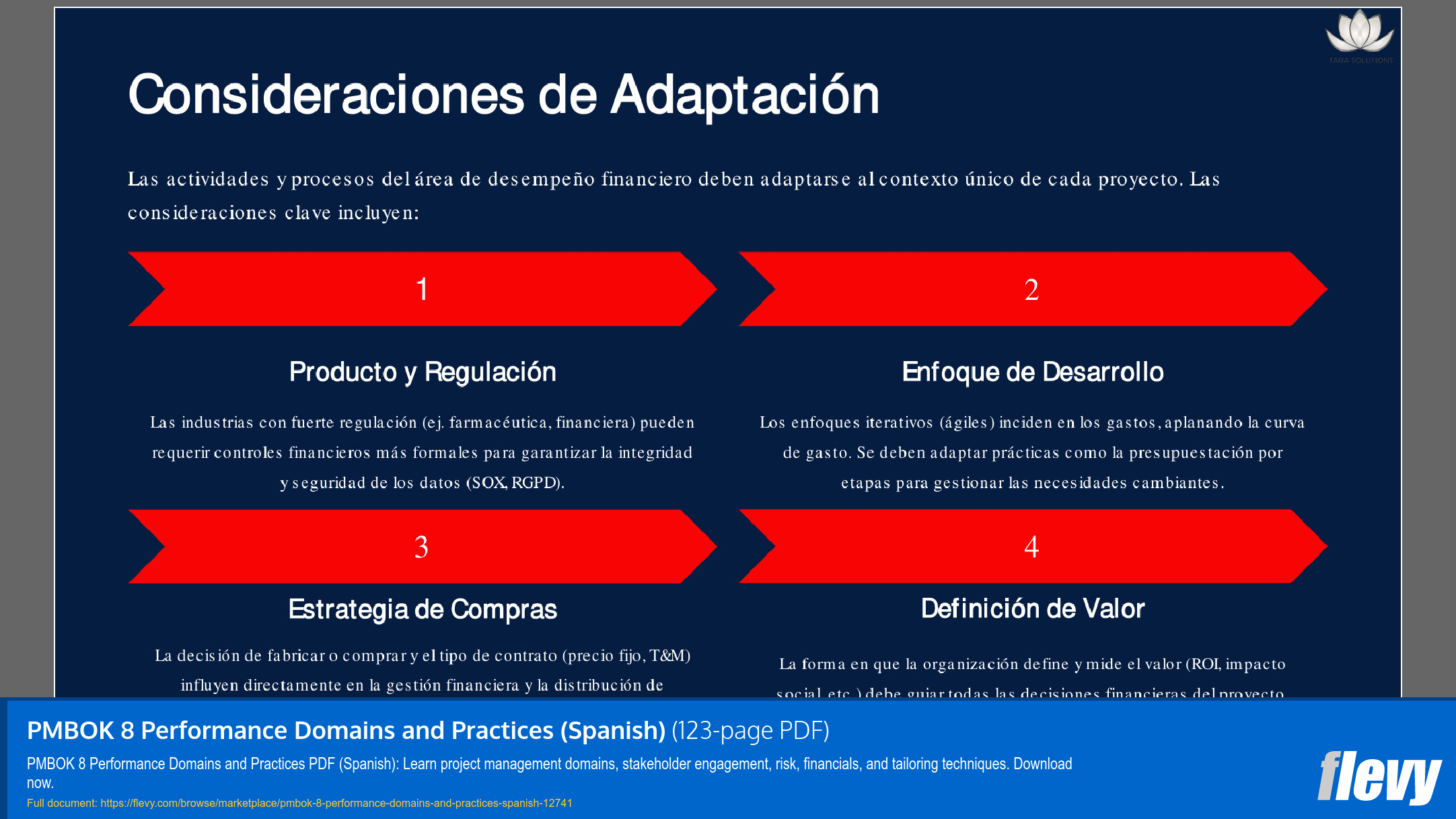 PMBOK 8 Performance Domains and Practices (Spanish) (123-page PDF document) Preview Image