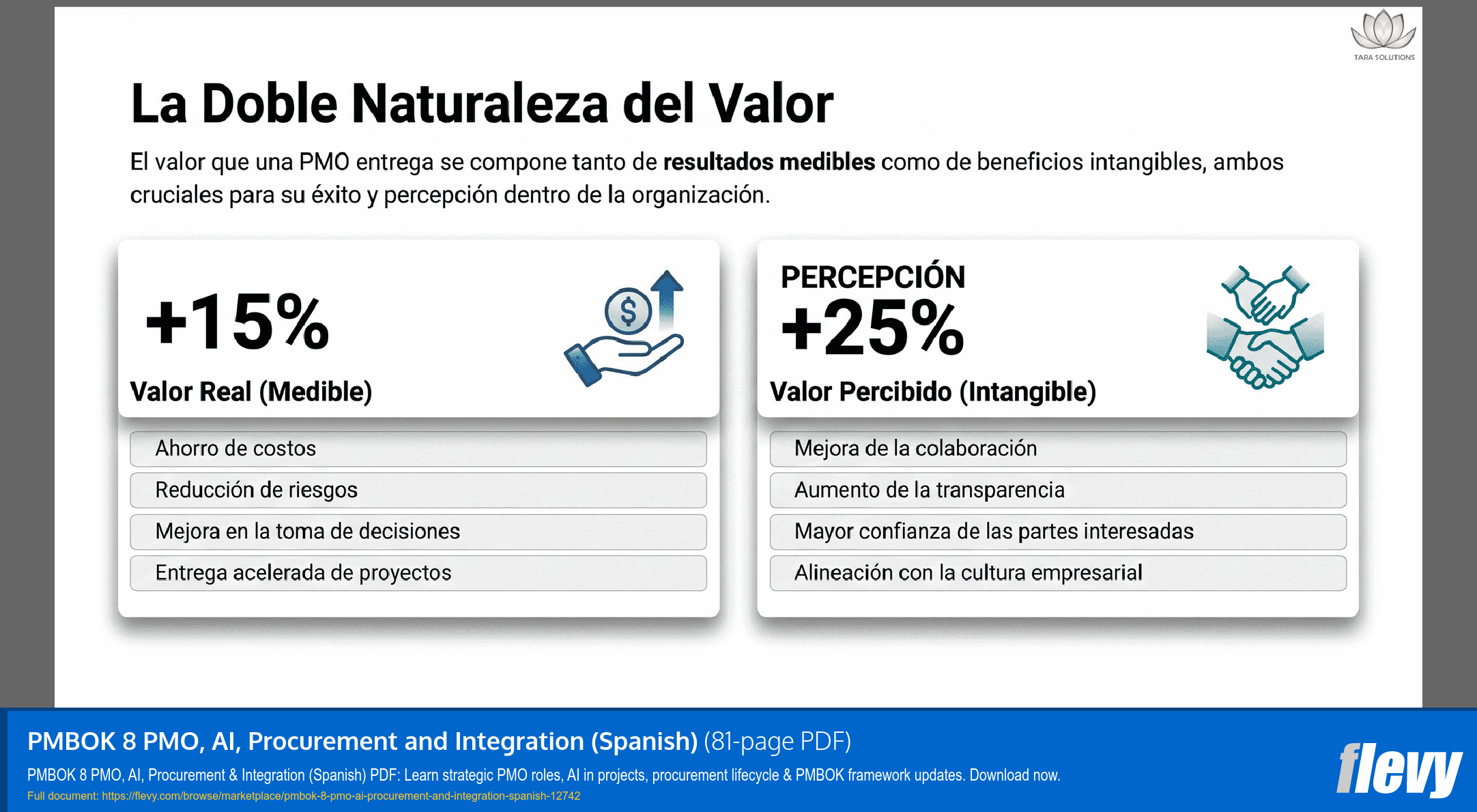 PMBOK 8 PMO, AI, Procurement and Integration (Spanish) (81-page PDF document) Preview Image