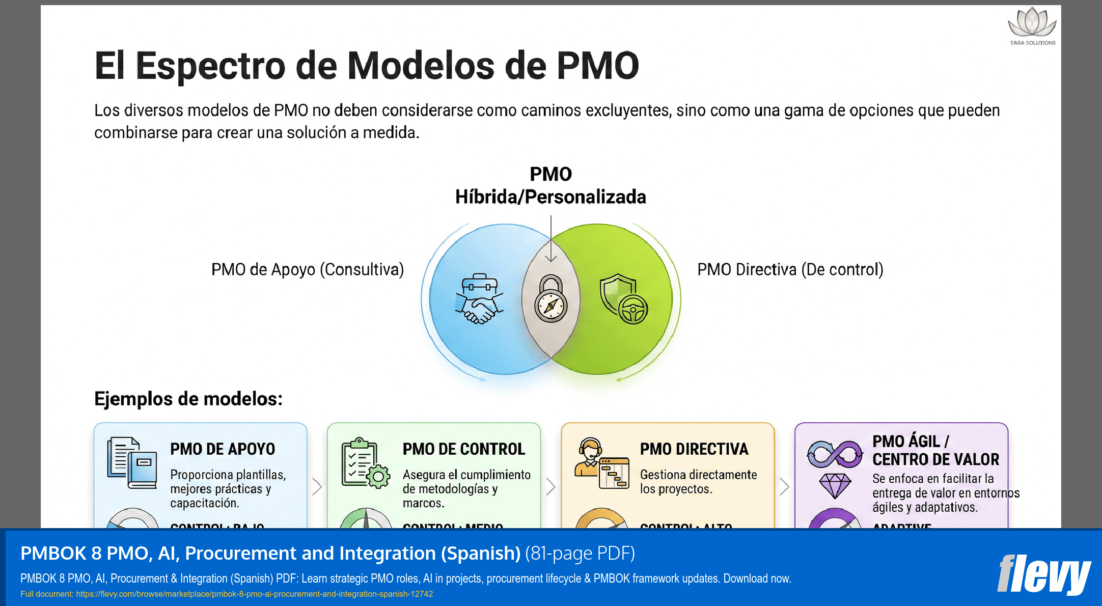 PMBOK 8 PMO, AI, Procurement and Integration (Spanish) (81-page PDF document) Preview Image