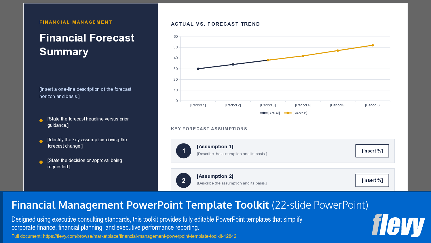 Financial Management PowerPoint Template Toolkit (22-slide PPT PowerPoint presentation template (PPTX)) Preview Image