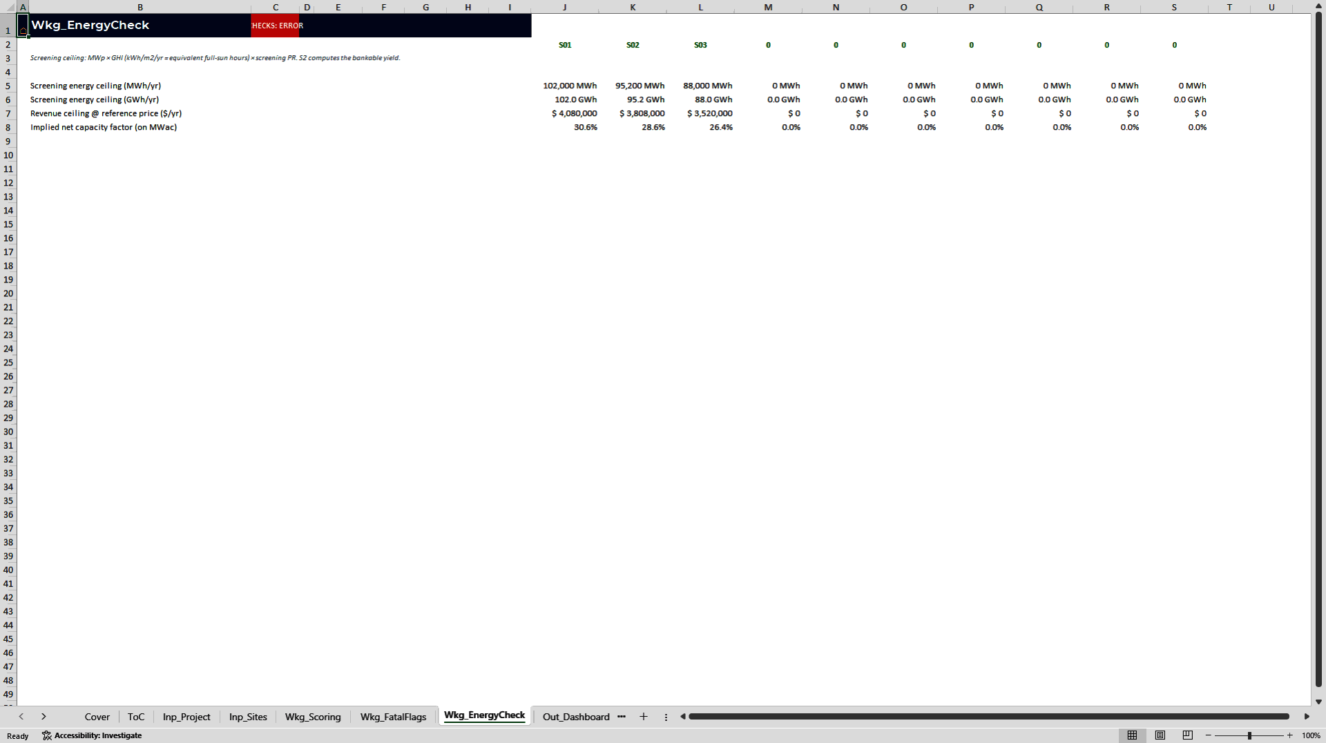 Solar PV Project Finance Suite (5 Models + 6 Manuals) (Excel template (XLSX)) Preview Image