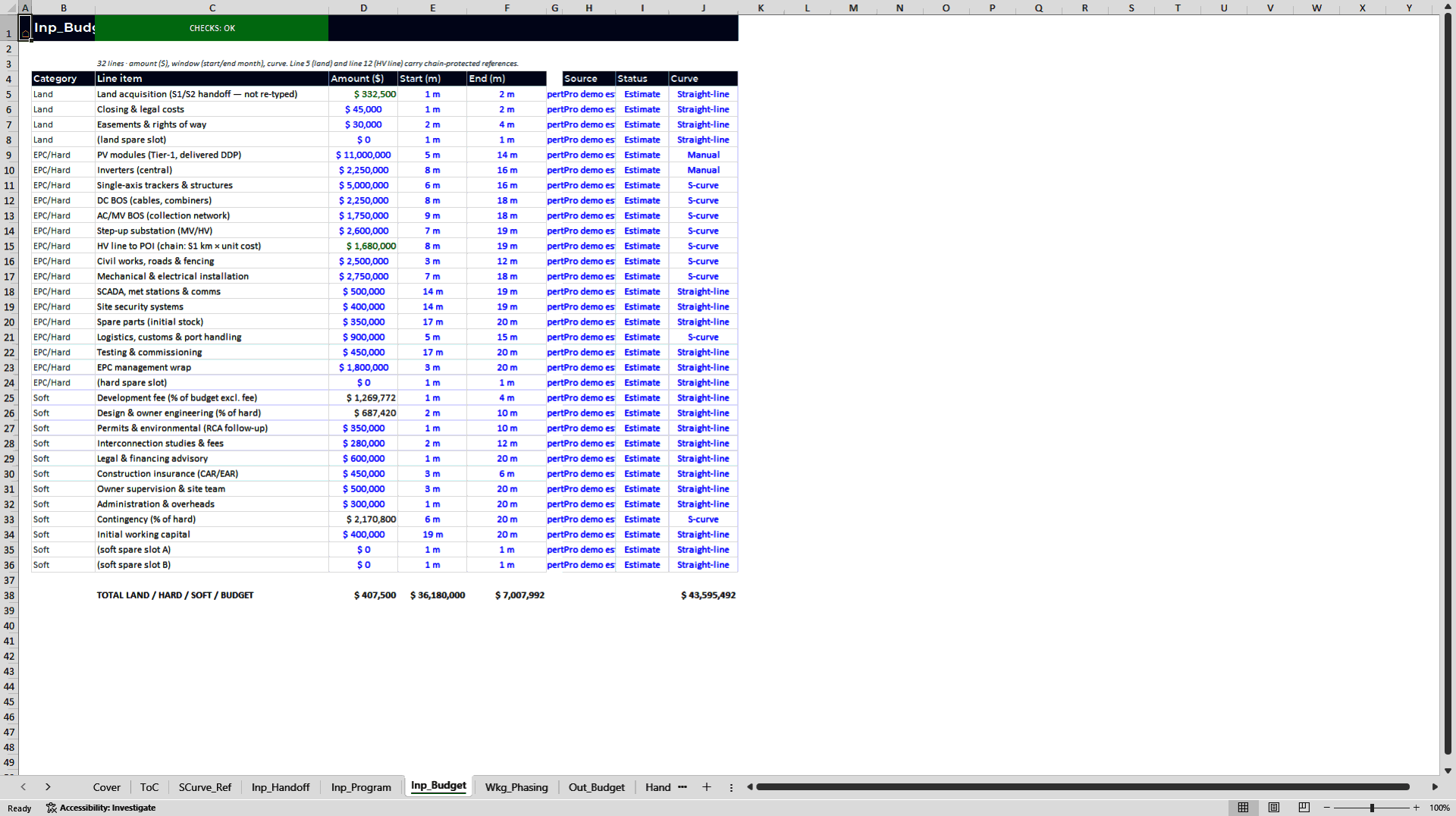 Solar CapEx, Underwriting & Investment Committee Pack (Excel template (XLSX)) Preview Image