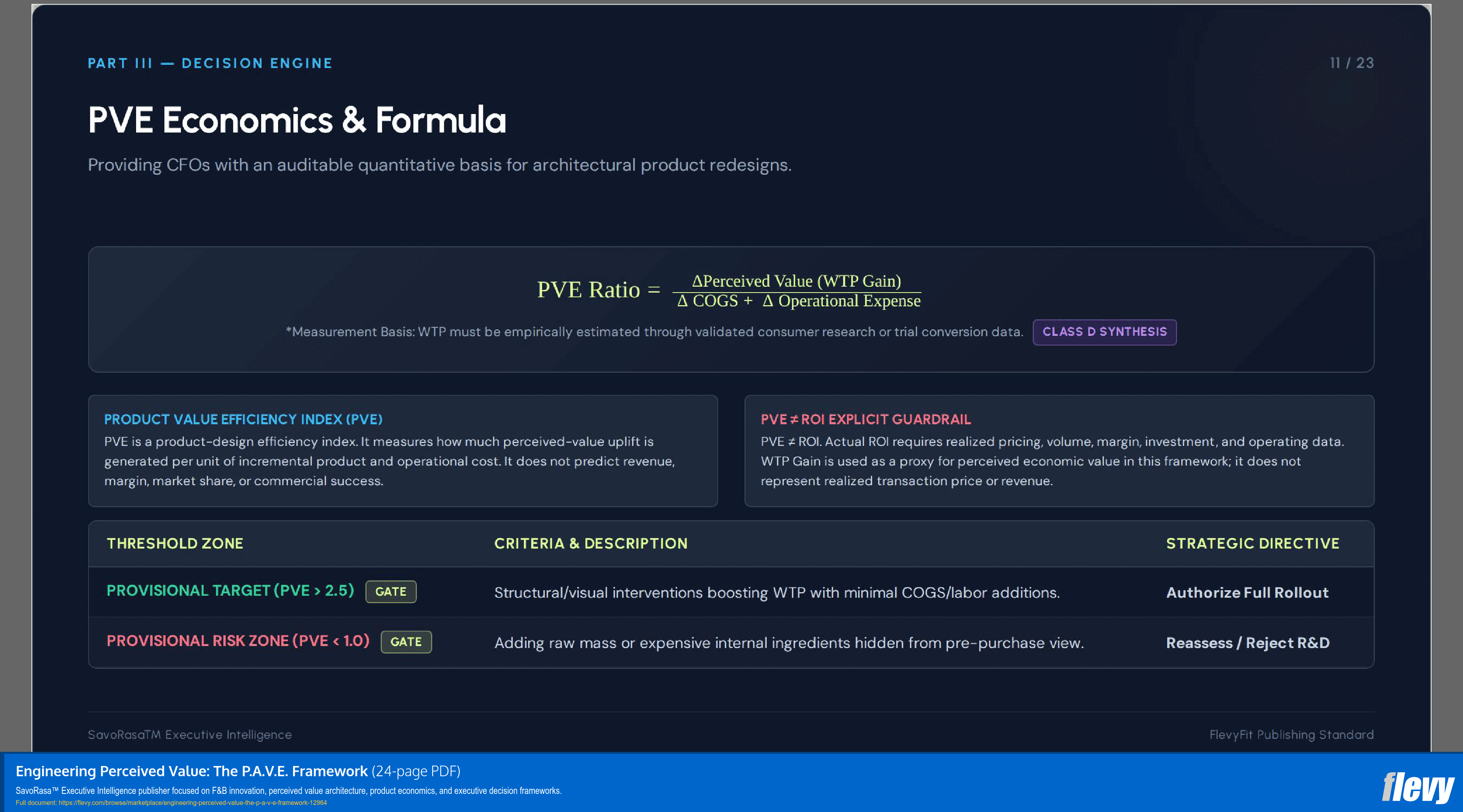 Engineering Perceived Value: The P.A.V.E. Framework (24-page PDF document) Preview Image