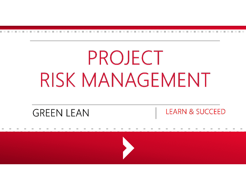 Project Risk Management (75-slide PPT PowerPoint presentation (PPTX)) Preview Image